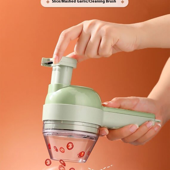 C8-It's ! It's only 1 cent for new customers, and it's free shipping to your home! !Multifunctional electric vegetable cutting tool~