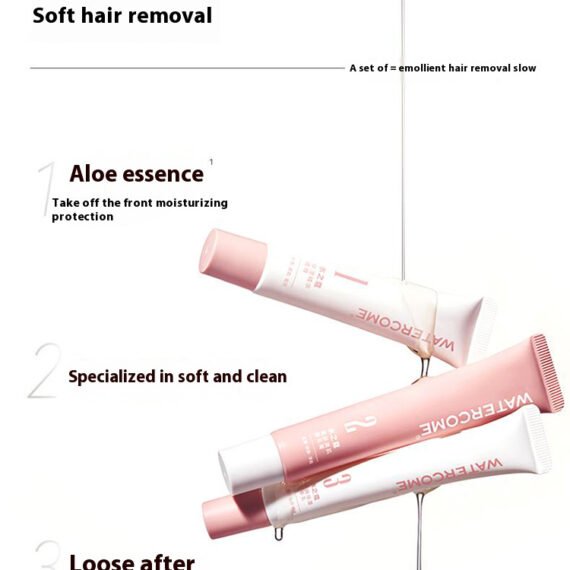 C35-It’s ! It’s only $5.99 for new customers, and it’s free shipping to your home! !Lip Hair Removal Cream Mild Hair Removal Cream Set~~