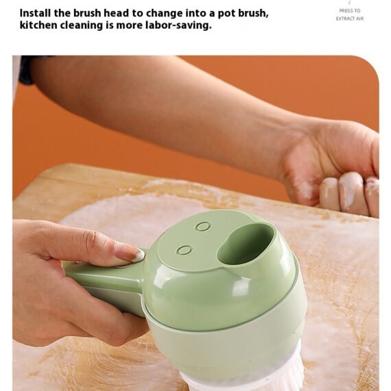 C8-It's ! It's only 1 cent for new customers, and it's free shipping to your home! !Multifunctional electric vegetable cutting tool~